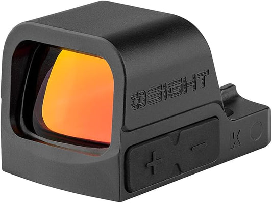 10 ticket Osight K 3 MOA Dot & 32 MOA Circle Multi-Reticle System Red Dot & OLIGHT Oclip Ultra EDC Flashlight Clip-on Light, 530 Lumens