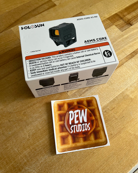 HOLOSUN AEMS-CORE-X2-RD AEMS ENCLOSED 2MOA RED